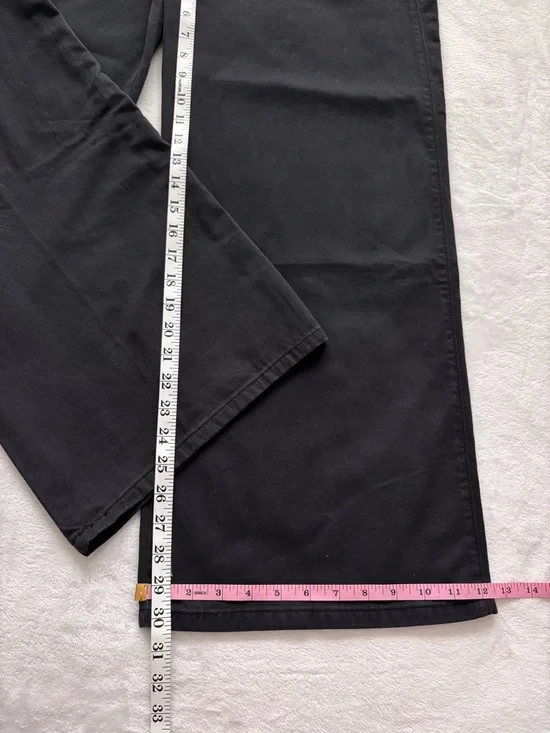 LEVI'S Premium XLBlack Chino Wide Leg Mid Rise Pants--NWT--26x31 - Picture 16 of 16